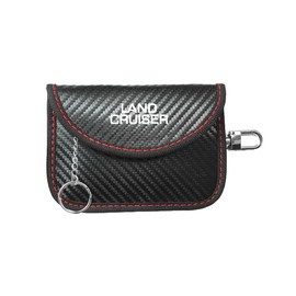 Land Cruiser Compatible Car Radio Wave Blocking Pouch, Relay Attack Protection, Radio Wave Blocking Key Case, Compatible with Land Cruiser, 70 Series, 250 Series, 300 Series, Signal Blocking, For Cars