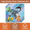 Wings of Fire Party Supplies - 40PCS Tableware Set for
