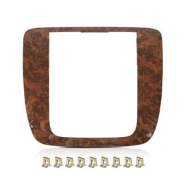 G-PLUS Dashboard Dash Bezel Trim Wood Grain Compatible with Chevy Silverado 1500 Tahoe GMC Sierra 1500 Yukon 2007-2014 15211886, 26887440, 15247458 Brown