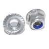 Gleitmo Flange Nuts M12 Self-Locking with Locking Toothing DIN 6926