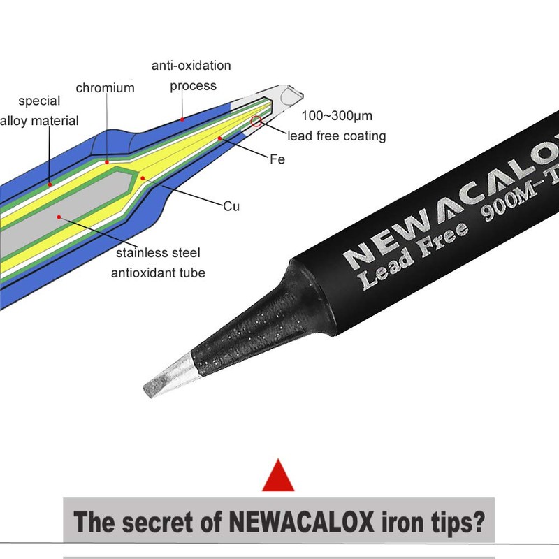 Soldering Iron Tips 900M Solder Lead-free Tips 16pcs for HAKKO