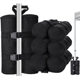 MOPHOEXII 320 lbs Canopy Weights Sand Bags Set of 4,1680D Heavy Duty Extra Large Size Canopy Weight Bags Pop up Canopy Tent, Instant Outdoor Sun Shelter, Patio Umbrella