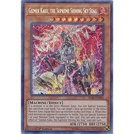 Gizmek Kaku, the Supreme Shining Sky Stag - IGAS-EN024 - Secret Rare - 1st Edition