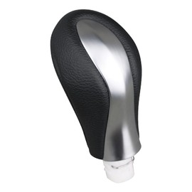Gear Shift Knob for Automatic Transmission Gear Shifter Silver Compatible with Infiniti Q50 2013 2014 2015 2016 2017 Replaces 34910-4GA0A