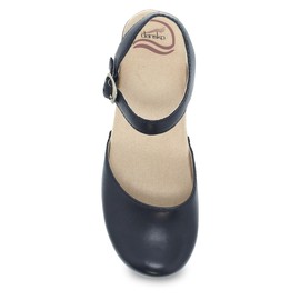 Dansko Sam Stylish Closed-Toe Sandal for Women - Lightweight with Added Arch Support - Durable PU Outsole for Long-Lasting Wear and Comfort Black/Tan 7.5-8 M US