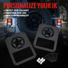 Xprite Black Light Guard American Military Five Star Rear Tail
