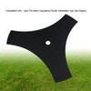 AMTHKNO 2-Pack 9" 71-85716 3-Point Edger Blade (1/2" Center Hole),