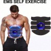 Toolzia EMS Abdominal Muscle Toner, USB Rechargeable