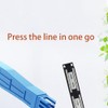 110 Punch Down Tool with 110 Blade,Multi Purpose 2-Pair 4-Port