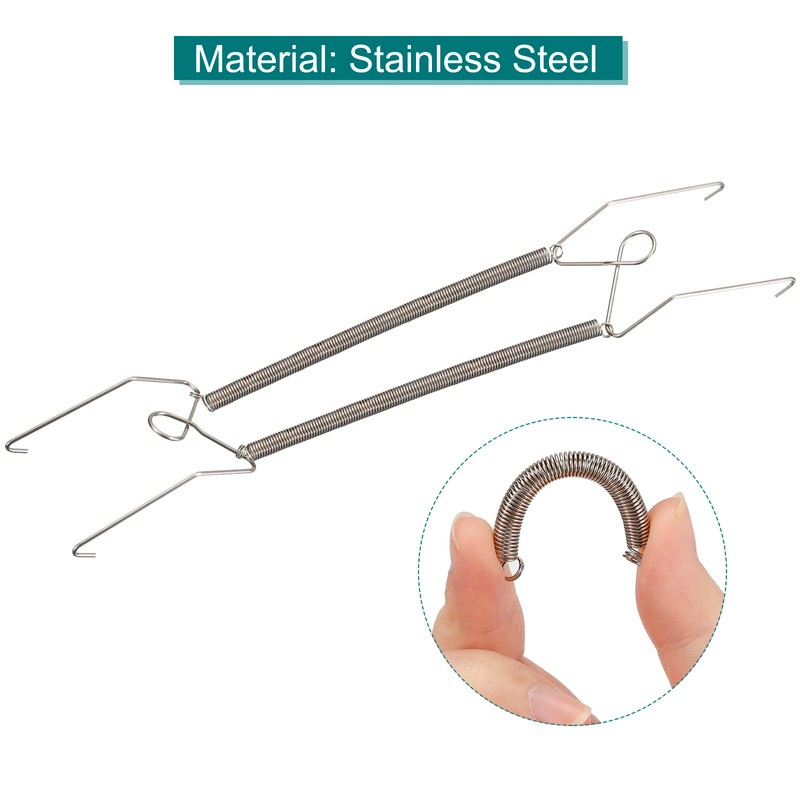 sourcing map Plate Hanger, 12 Inch Stainless Steel Invisible Wall