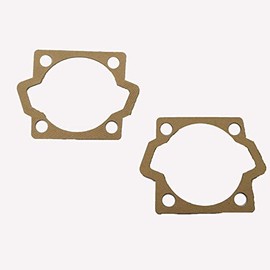 ZZRSDAN 2pcs 100cc Cylinder Bottom Gaskets for 2 Stroke Engine Motorized Bicycle Gaskets
