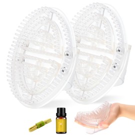 Meridian Brush Massage Body,Beauty Salon Professional Custom MeridianBrush Set,Meridian Pressure Brushes,Full Body Massages Brush with Essential Oil,Full Bodys Relaxation Comb Massage Tools (2 Set)