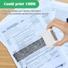 White Roller Stamps for Identity Protection Kit, CoiTek Wide Roller