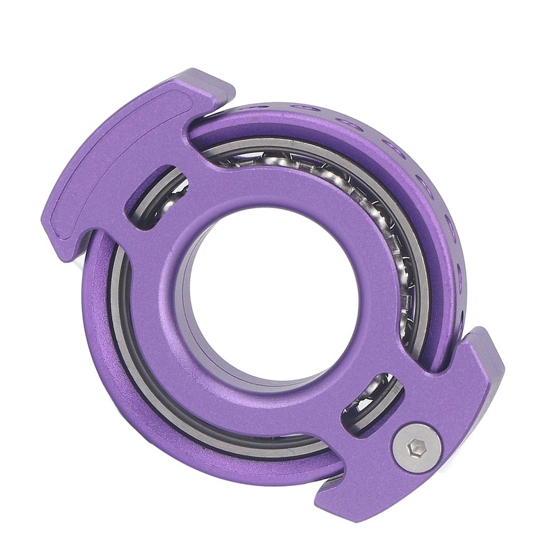 Fingertip Gyroscope Reduce Anxiety Free Rotating Metal Ring Decompression Toy