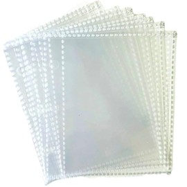 20 Refills A8 Size 3 Hole Sticker Book Trading Card File Abon Abon