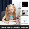 Deconovo Solid Color Thermal Insulated Blackout Curtains Grommet Curtains for