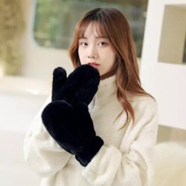 [GS마켓] 겨울 폭신털 퍼 벙어리 털장갑 보온장갑 방한벙어리장갑 GS Market Winter Fluffy Fur Mitten Warm Gloves Thermal Mitten