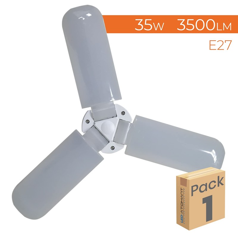LED ATOMANT LED E27 35 W foldable cool white (6500