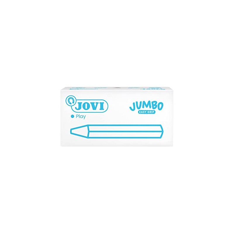 Jovi – triwax Triangle Crayons, Wax Crayons 12 x, Light
