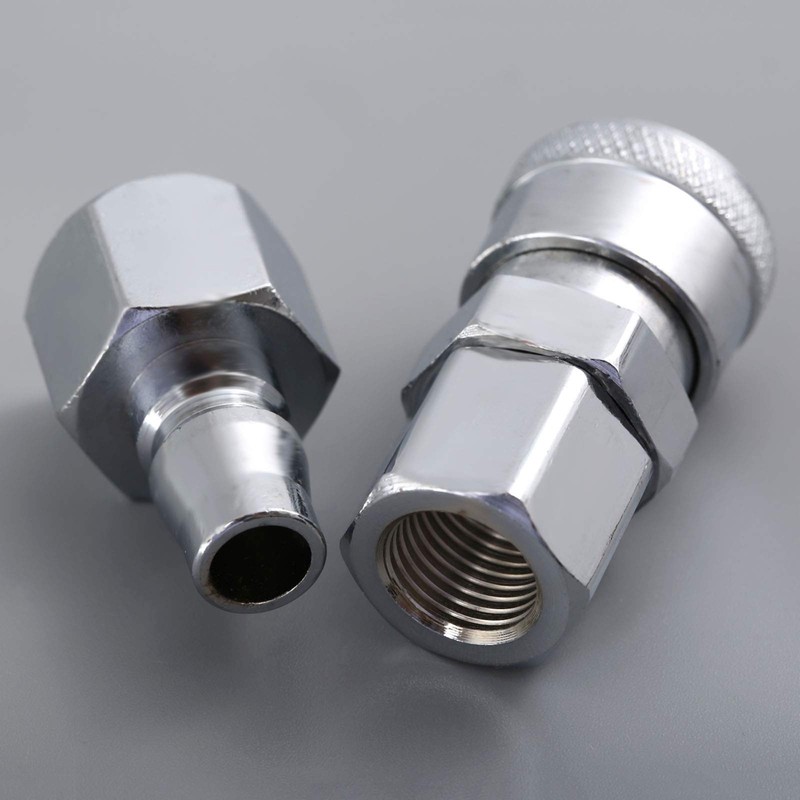 Air Line Hose Fittings 3/8" BSP Female Thread Quick Release