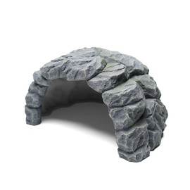 Repticircle Resin Reptile Hideout Cave,Natural Habitat Decor for Bearded Dragon, Leopard Gecko, Lizards & Turtles,Terrarium Tank Accessories