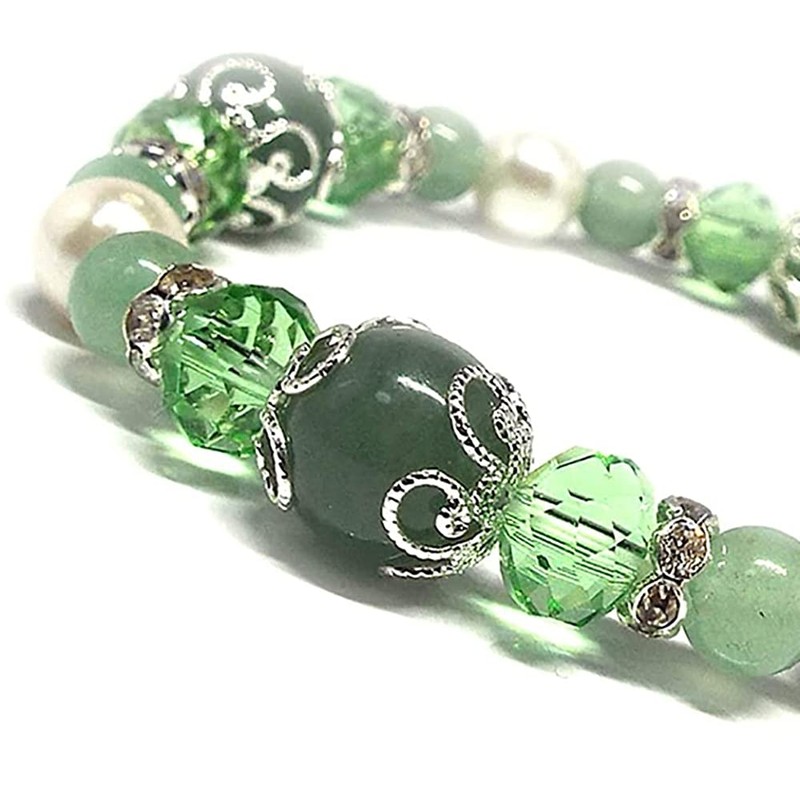 [SION] Natural Stone Power Stone Bracelet, Women's Strength, Sparkle, Lovers'