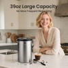 Veken Coffee Canister, 39OZ Large, Airtight Stainless Steel Food Storage