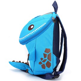 HANZE Dinosaur Backpack Toddler Kids Child Cute Fashion Waterproof 3D Cartoon Bag for Boys and Girls Toddlers, Dark Blue