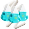3PCS Moisturizing Sunscreen SPF 50+ PA+++,Travel Size Sunblock,Non-Greasy Waterproofing Sunscreen
