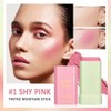 Barra de Rubor de Maquillaje Multiusos, Beauty Solid Moisturizer Stick,