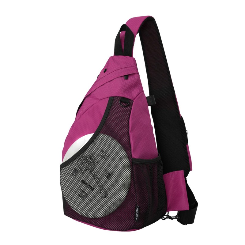 MOYAQI Disc Golf Bag with Retriever Holder and Storage Pockets,
