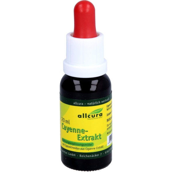 allcura Cayenne-Extrakt, 20 ml Solution