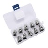 P80 Plasma Cutter Torch Electrode Nozzle Combination Set 20pcs (1.5mm