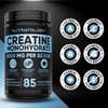 Creatine Monohydrate Powder 425g - For Increased Muscle Growth &