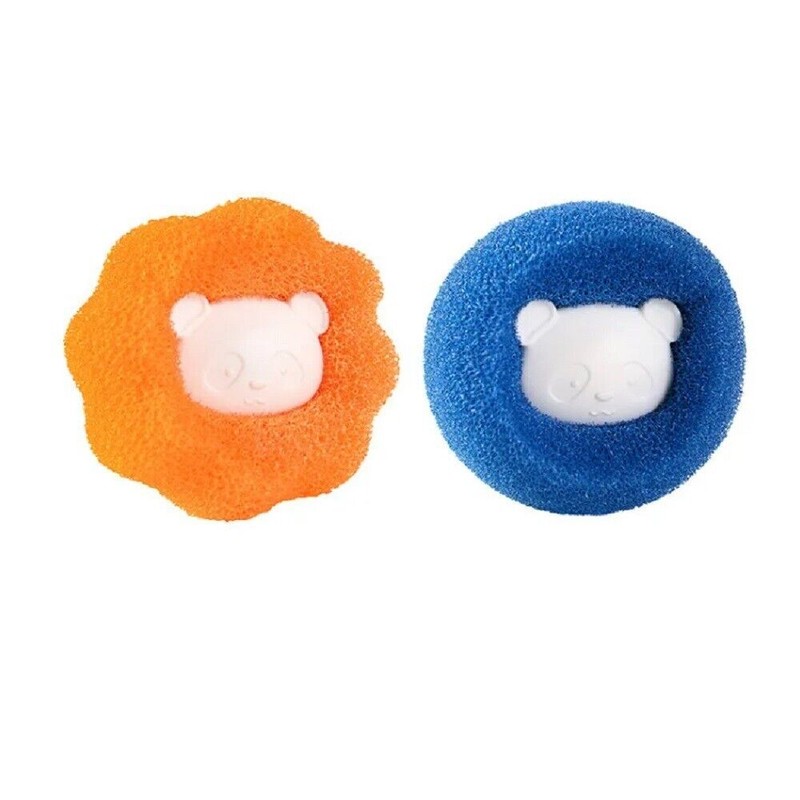 TIKA 8 Pet Hair Remover Balls -Reusable Laundry Sponge, Dryer