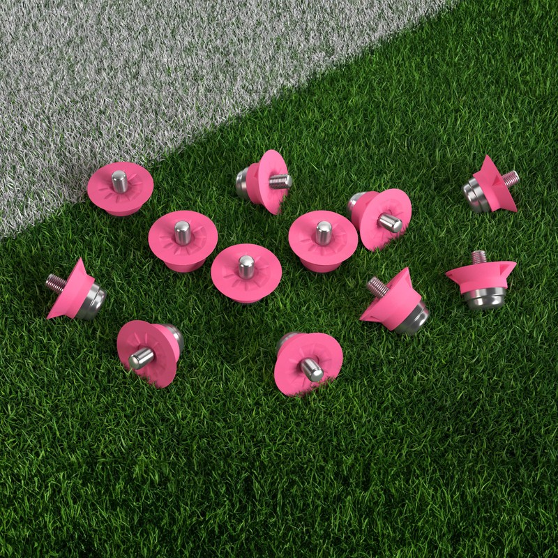 55 Sport World Cup Metal-Tipped Replacement Football Studs - 12