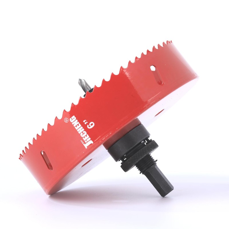 JIECHENG 6 Inch Hole Saw for Wood, Plastic, Plywood, Gypsum,