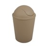 MSV AKO Rubbish Bin 5.5 L with Hinged Lid Mole
