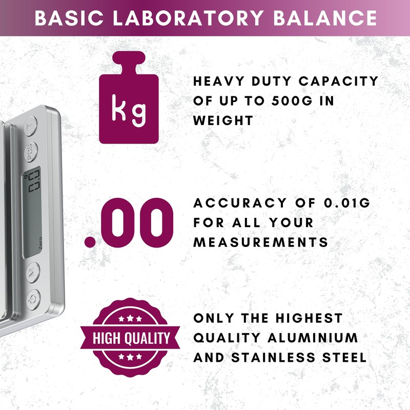 Labsales Academy Basic Laboratory Digital Weighing Scales, Mini Analytical Lab