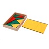 Constructive Triangles with 5 Boxes-Montessori Materials Sensorial Educational Tools -