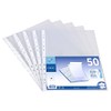 Viquel A4 Polypropylene Punched Pockets (Pack of 50