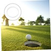 BESPORTBLE Putting Cup Rings Durable Plastic Golf Accessories for Training