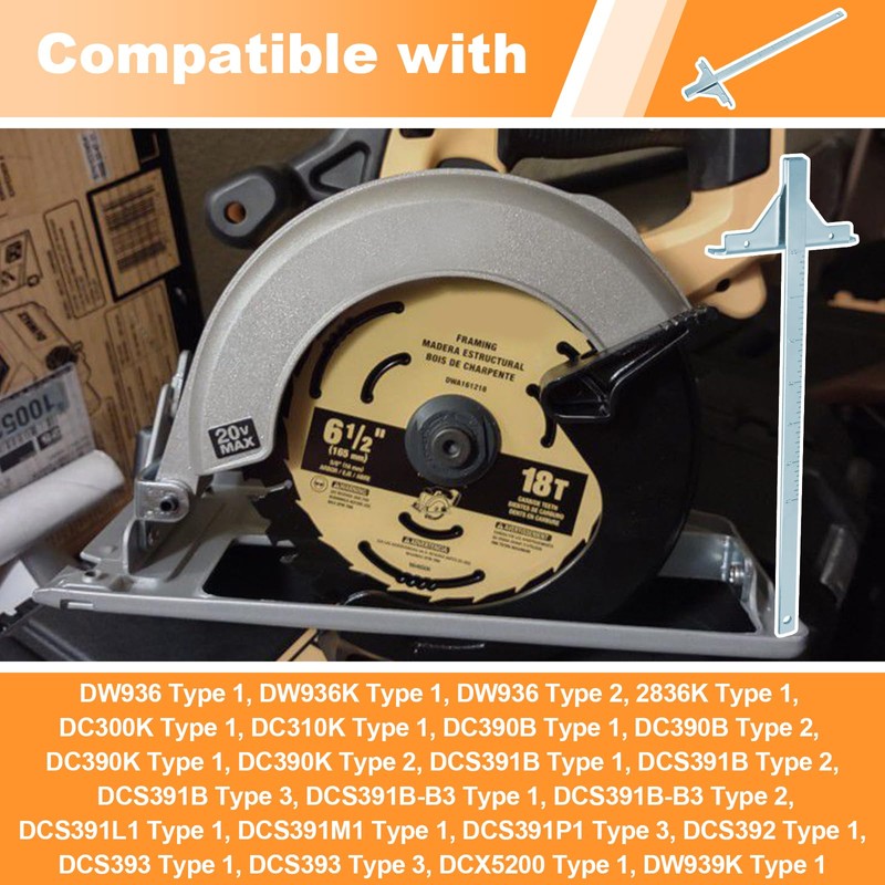 Circular Saw Guide 381091-00 Fits for Dewalt Circular Saw, Circular