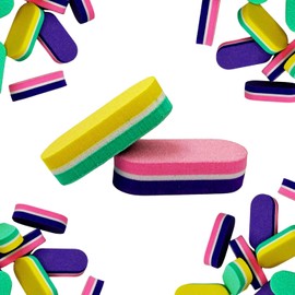 Mini Pulidor de Uas Sponge - 30 Piezas  Pulidores Compactos y Porttiles para Uso Profesional y en Casa                                                