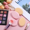 4Pack Oval Puff Beauty Egg Foundation Sponge Professional Makeup Sponge