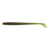 5" KUT Tail Worm Green Pumpkin W/RED Flake (10 Pack)