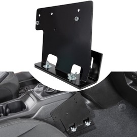 Passenger Side Quick Disconnect Universal CB Radio Mount Mobile Radio Mount for Jeep Wrangler JL & Gladiator JT 2018-2024