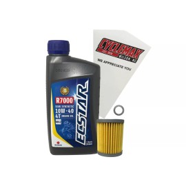 Cyclemax Genuine OEM Semi-Synthetic Oil Change Kit fits 2001-2020 Suzuki DR-200