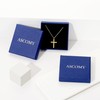 ASCOMY Dainty Gold Necklace for Women 14K Gold Plated Simple