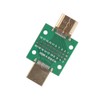 ieron 2Pcs HDMI Male to Male 2.54 DIP Double-Sided Socket